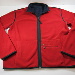 Tommy Hilfiger Reversible Fleece XL Zipper Jacket